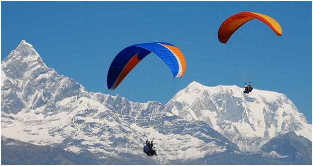 Paragliding 