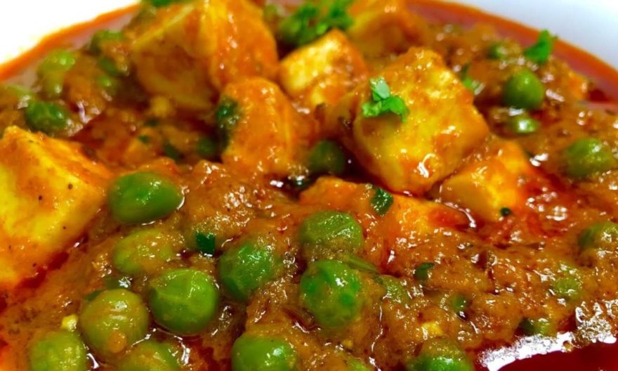 matar paneer