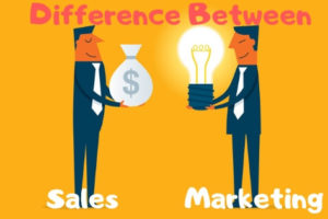 DiffereBetween Sales and Marketing