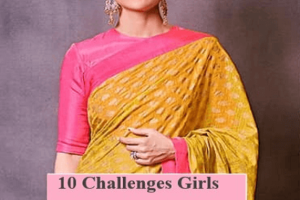 10 Challenges Girls Face after Wearing a Saree First Time