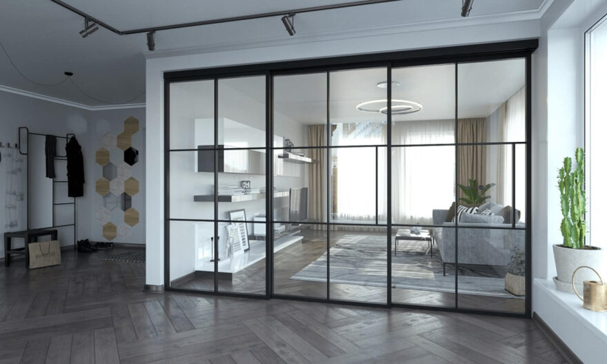 sliding glass door