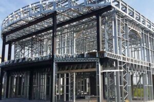 steel construction building