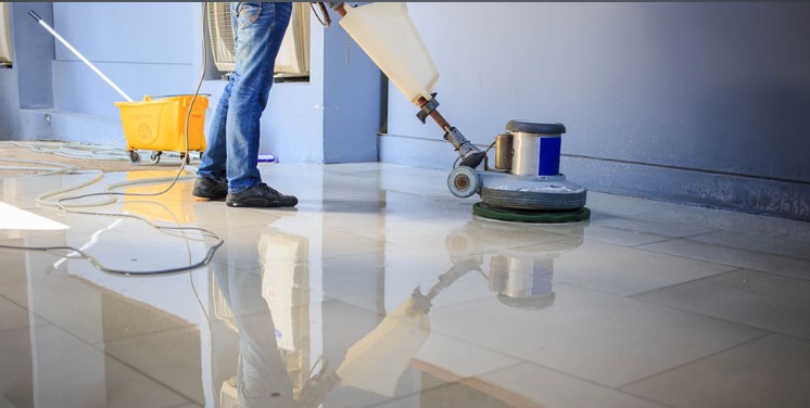 marble floor polishing