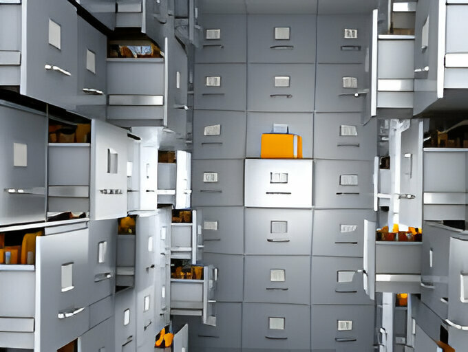 steel cabinet