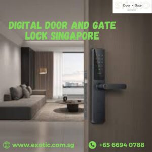 Digital Door And Gate Lock Singapore