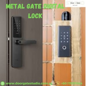 Metal Gate Digital Lock