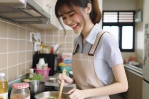 Indonesian helper in Singapore