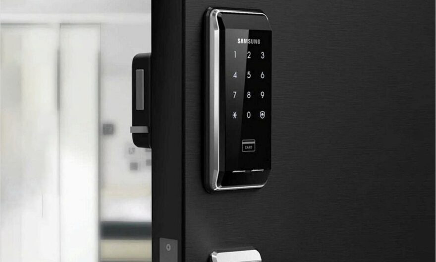digital lock for hdb gate