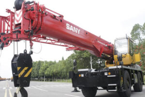 Rough terrain crane