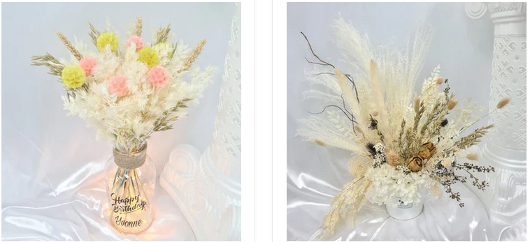Preserved & Dried Flower Bouquets in Yishun