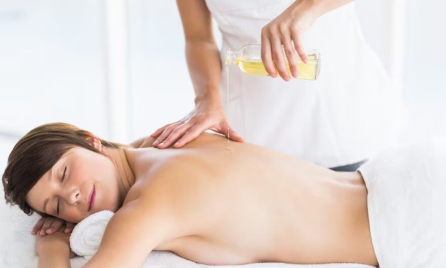 full body hot oil massage