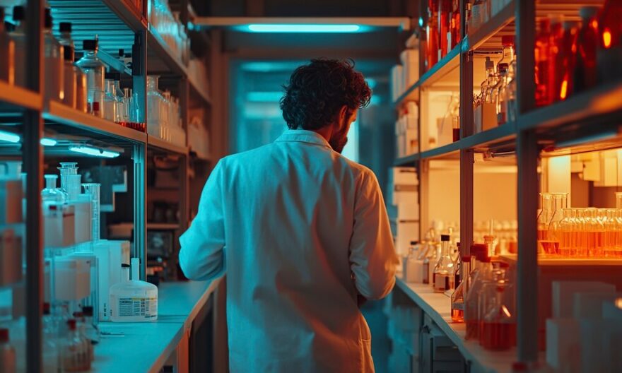 Boltless Shelving School Lab