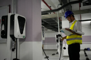 EV charger repair technician