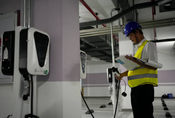 EV charger repair technician