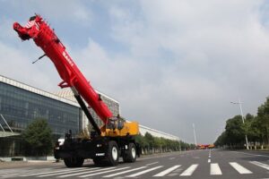 Rough terrain crane