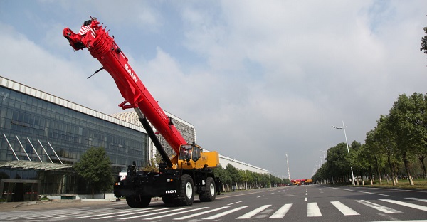 Rough terrain crane