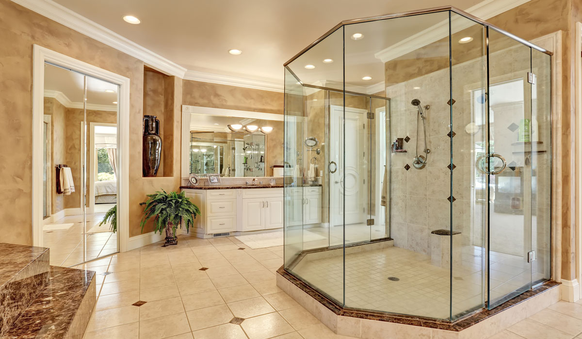  frameless shower glass