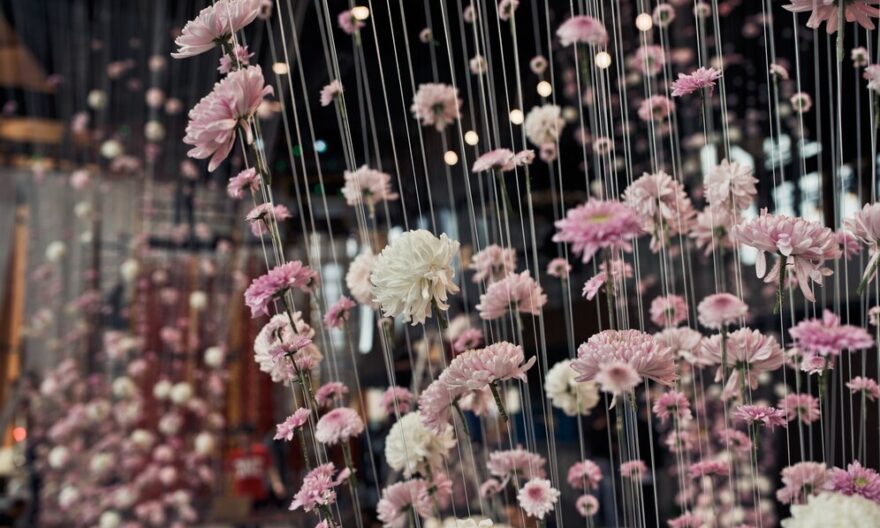 wedding floral centrepieces