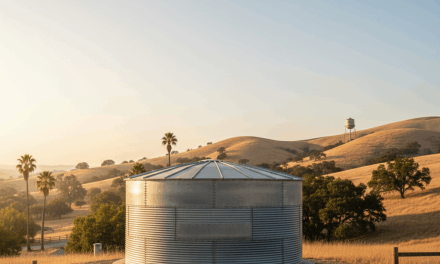 Holding tank installation service California