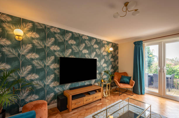 feature wall living room