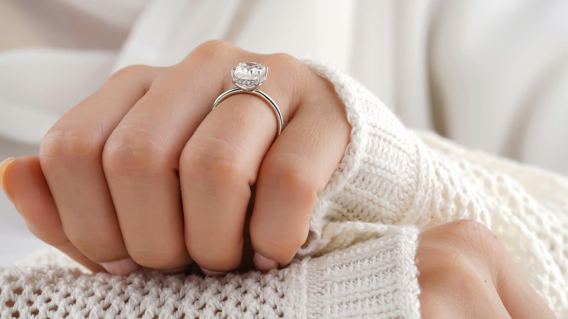 natural diamond engagement ring