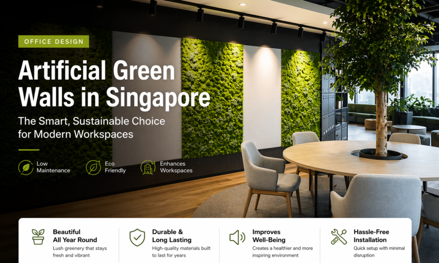 Artificial Green Wall Singapore