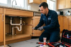Plumber leak repair