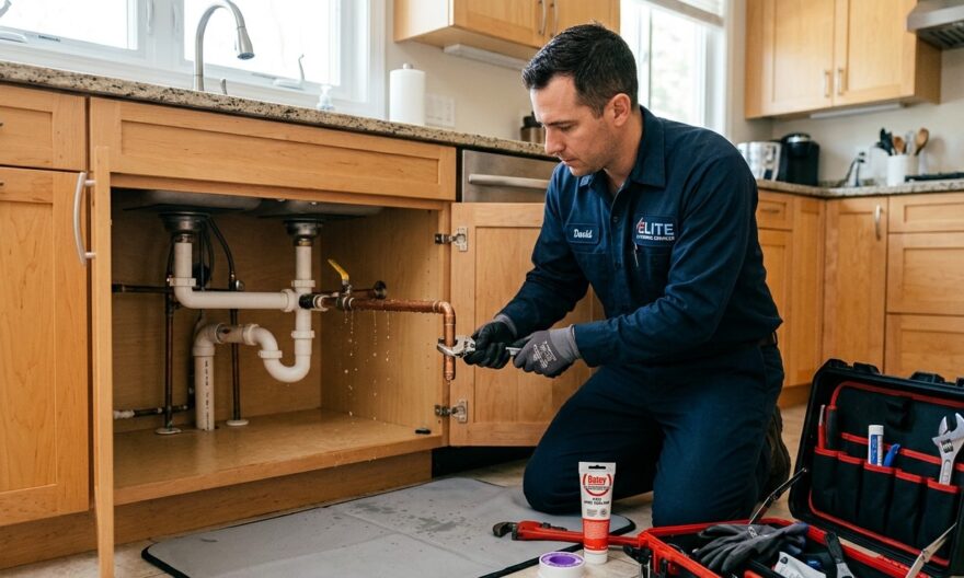 Plumber leak repair