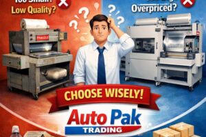 shrink film wrapping machine