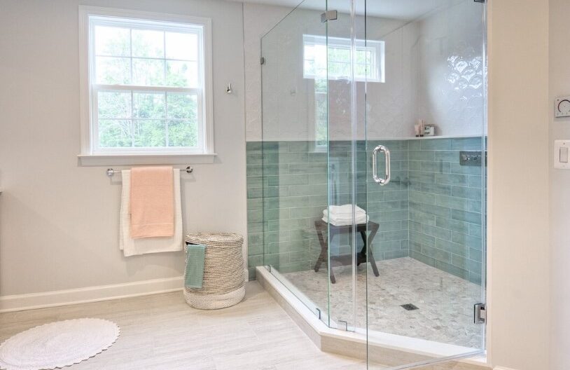 frameless shower glass