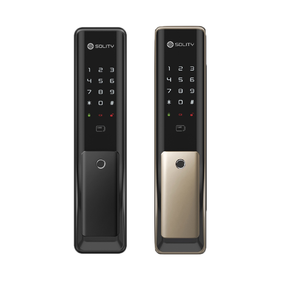 Fingerprint door handle