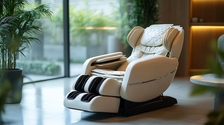 massage chair with calf rollers