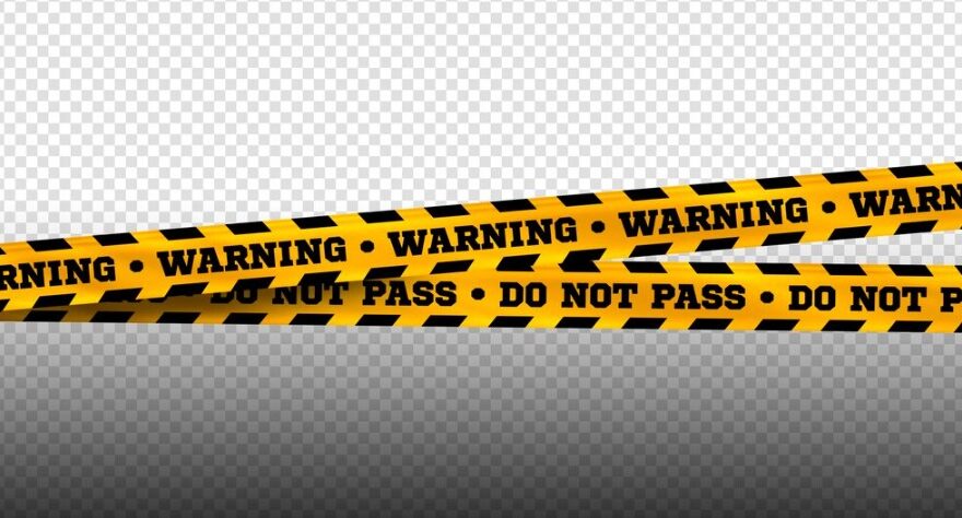 warning tape Singapore