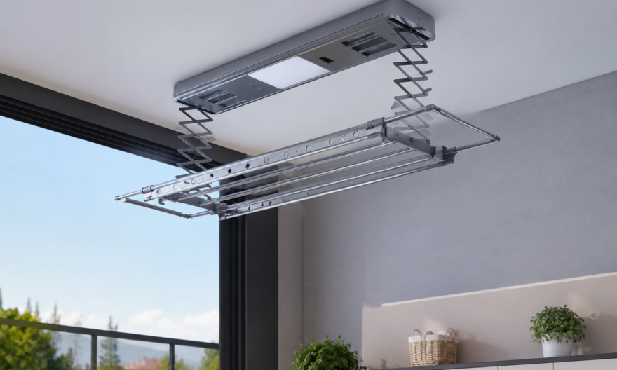 automated clothes drying rack
