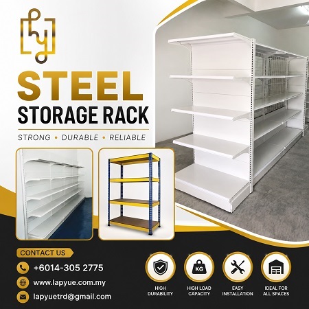 Steel storage rack