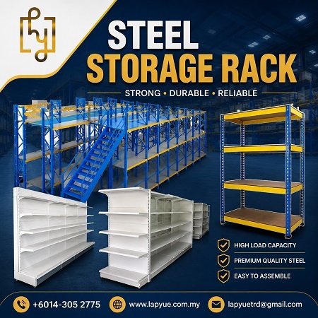 Steel storage rack