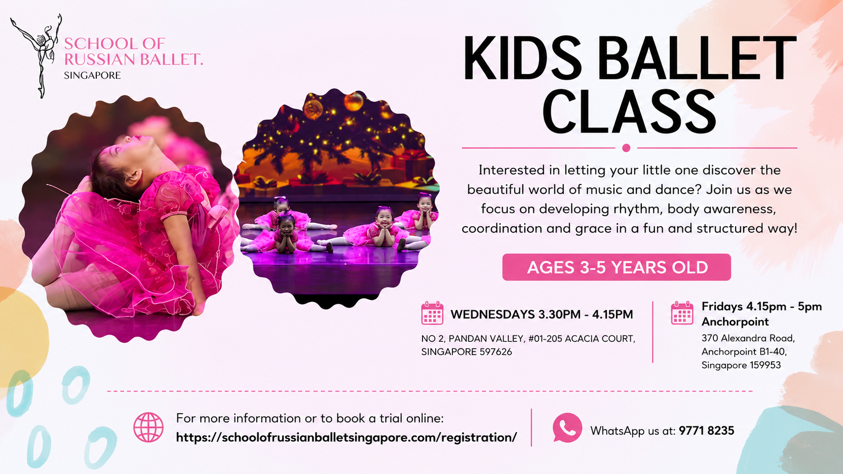  kids ballet class in Singapore