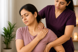 frozen shoulders massage