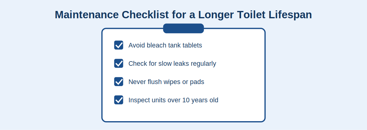 Maintenance Tips to Extend Your Toilet's Lifespan