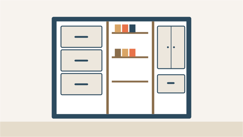 Making the Most of Storage and Built in Furniture in a Commercial Space