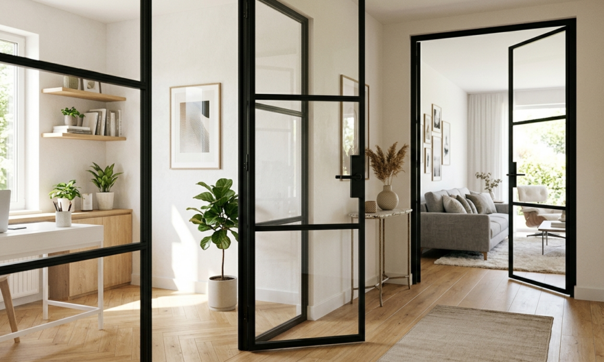 Aluminium Glass Door