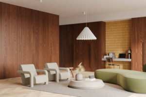 Fluted wood panels