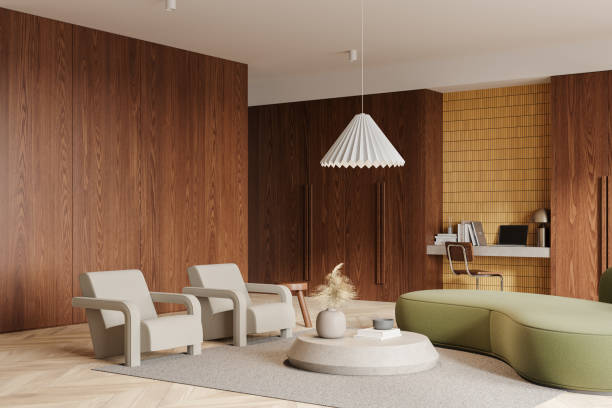 Fluted wood panels