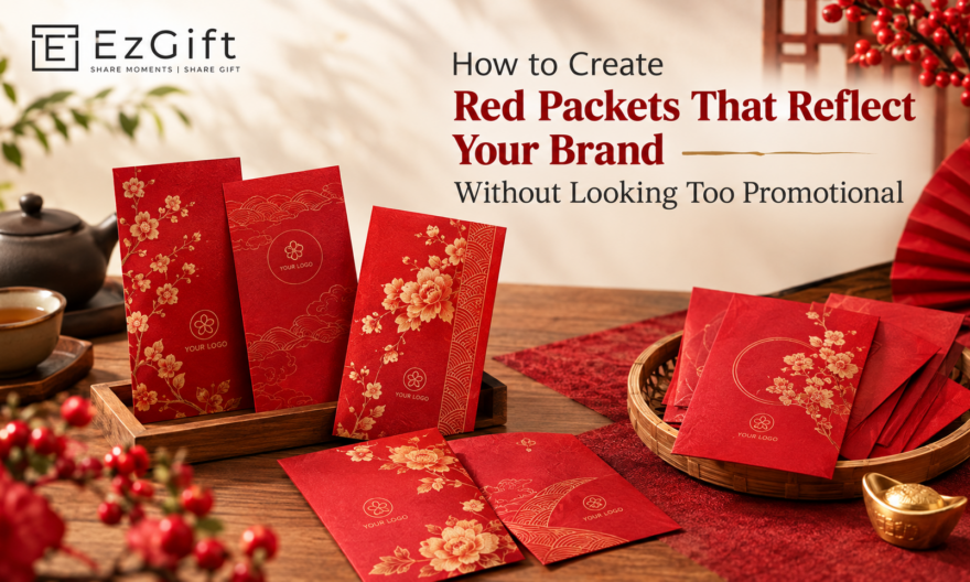 Red Packets That Reflect Your Brand Without Looking Too Promotional