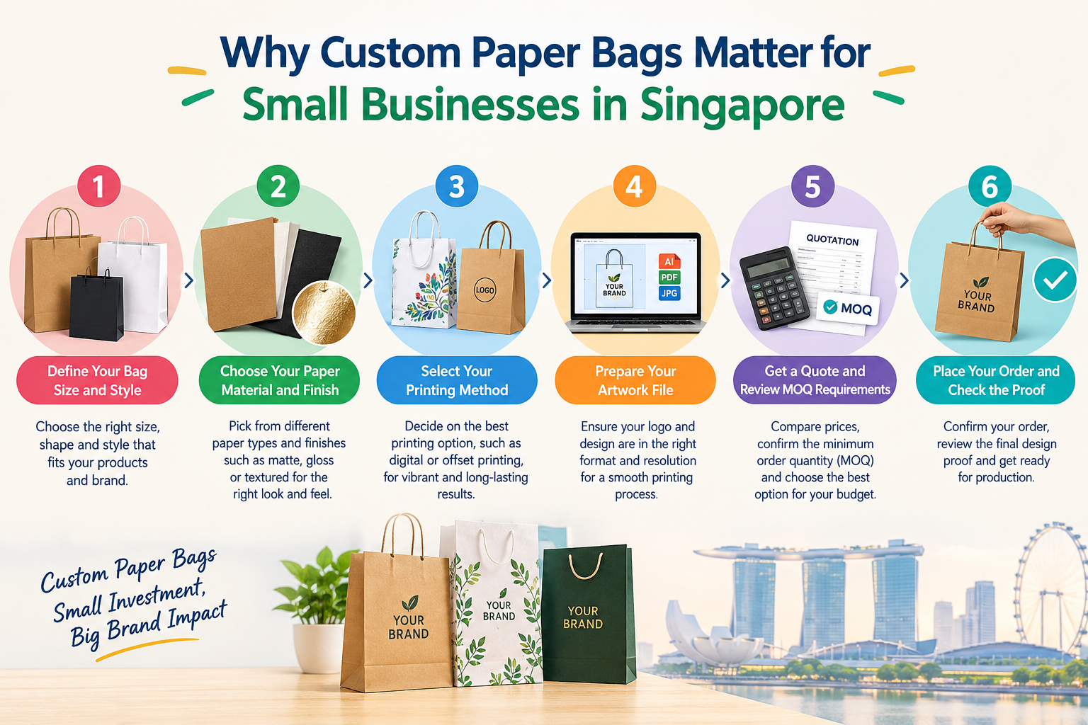 Why Custom Paper Bags Matter for Small Businesses in Singapore