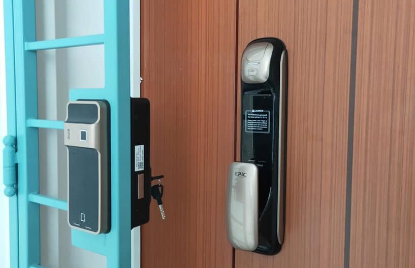 main gate digital lock