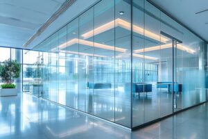 glass wall