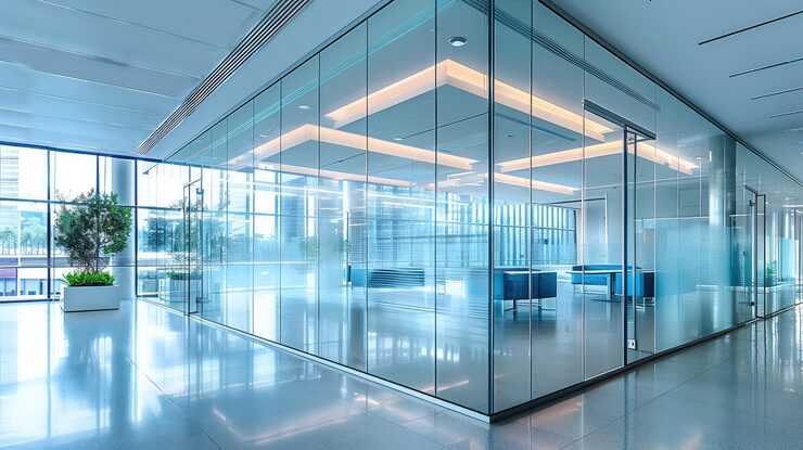 glass wall